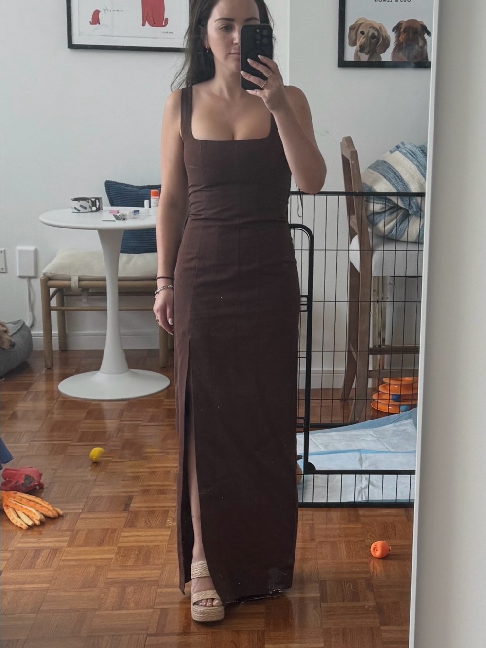 STAUD Portrait Dress